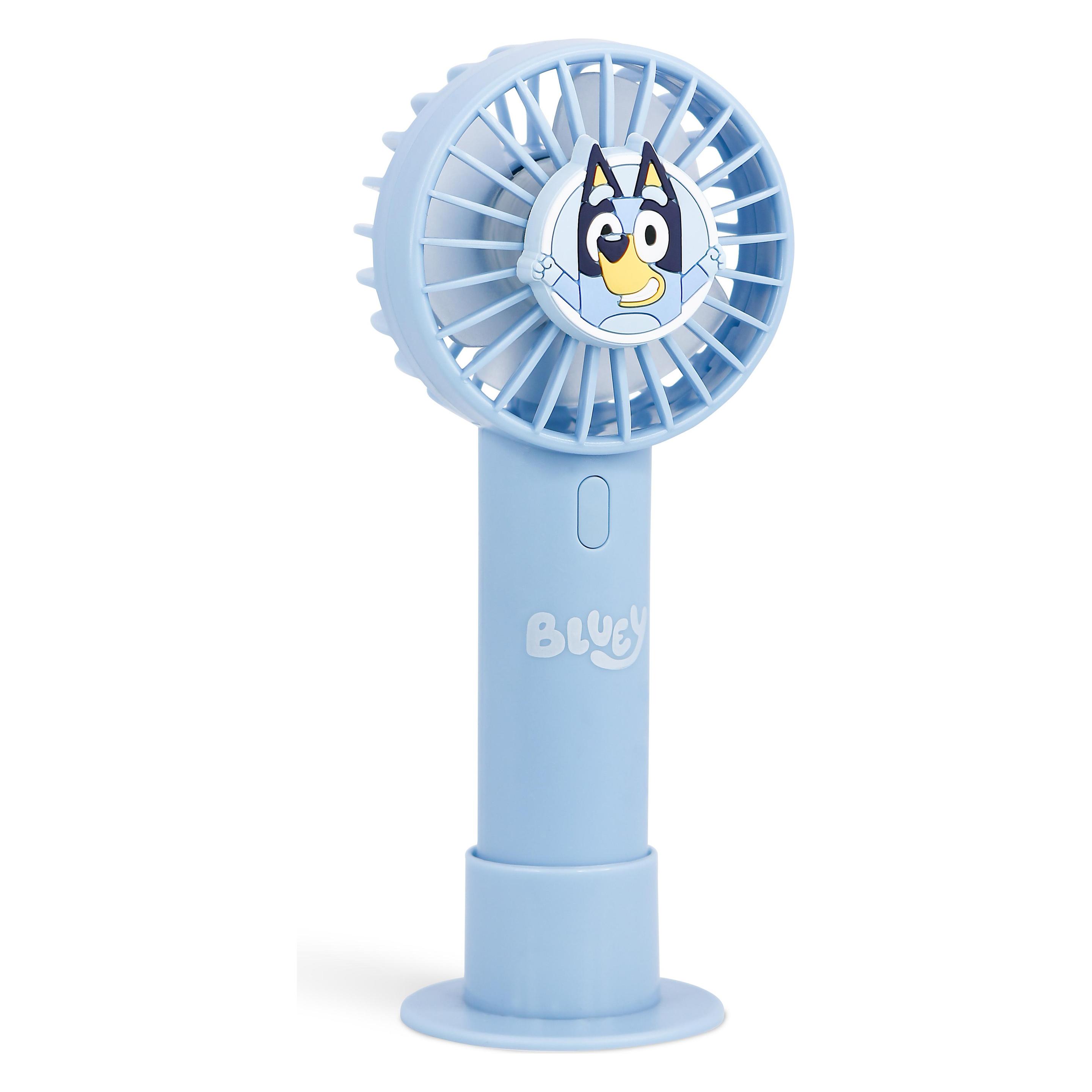 Otl Kinderhandventilator Met Borstelloze Motor En 2 Snelheidsniveaus, Lange Looptijd Met Krachtige Li-I, Ventilator, Blauw
