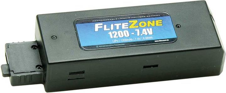 FliteZone RC battery LiPo 1200 mAh 7.4 V Hughes MD500 (7.40 V, 1200 mAh)