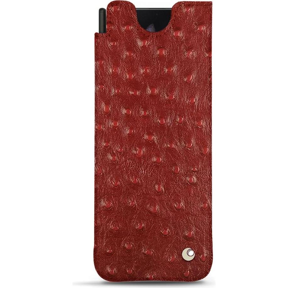 Noreve Lederschutzhülle (Samsung Galaxy Z Fold3), Smartphone Hülle, Rot