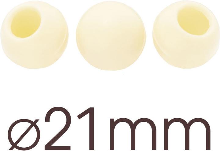miniSchoggi Mini Hohlkugeln Weiss (63 x)