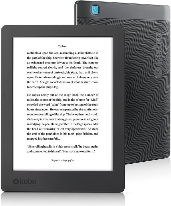 Kobo Aura H2O 2nd Edition (6.80", 8 GB, Black)