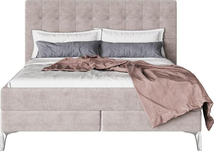 Produktbild Kare Design Boxspringbett Benito Star Creme 160x200cm (160 x 200 cm)