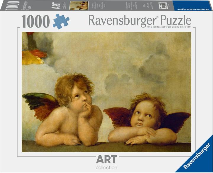 Immagine prodotto Ravensburger Puzzle da 1000 Pezzi - Art Collection: Raffaello, Cherubini (1000 pezzi)