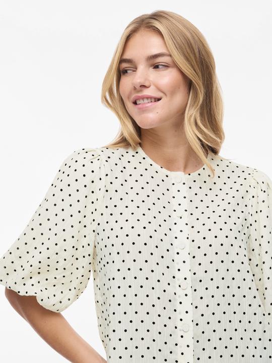 Immagine prodotto Vila VIEA Polka-Dot Oberteil mit kurzen Ärmeln (36)