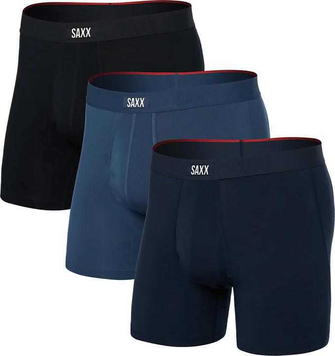 Produktbild SAXX Vibe Xtra Boxer Brief Fly 3-Pack (S, 3er Pack)