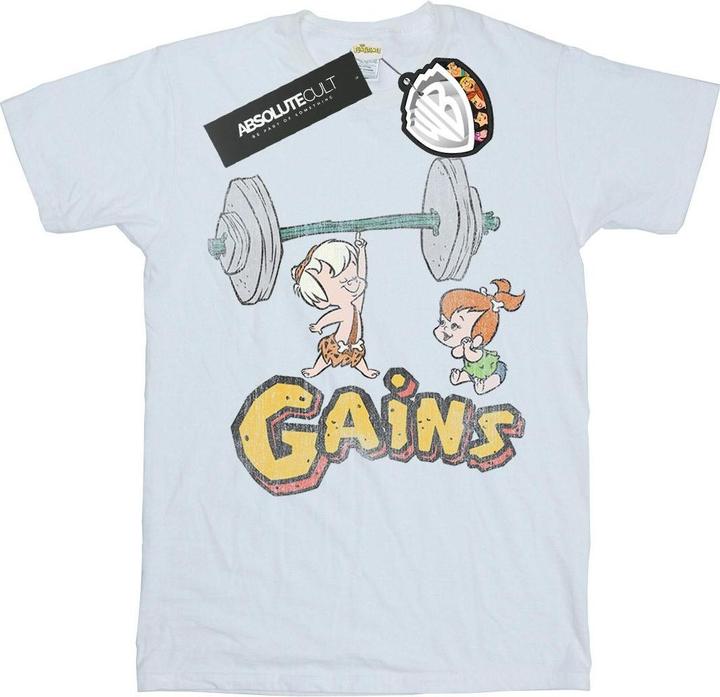 Produktbild The Flintstones Bam Bam Gains Distressed TShirt Jungen (152, 158)