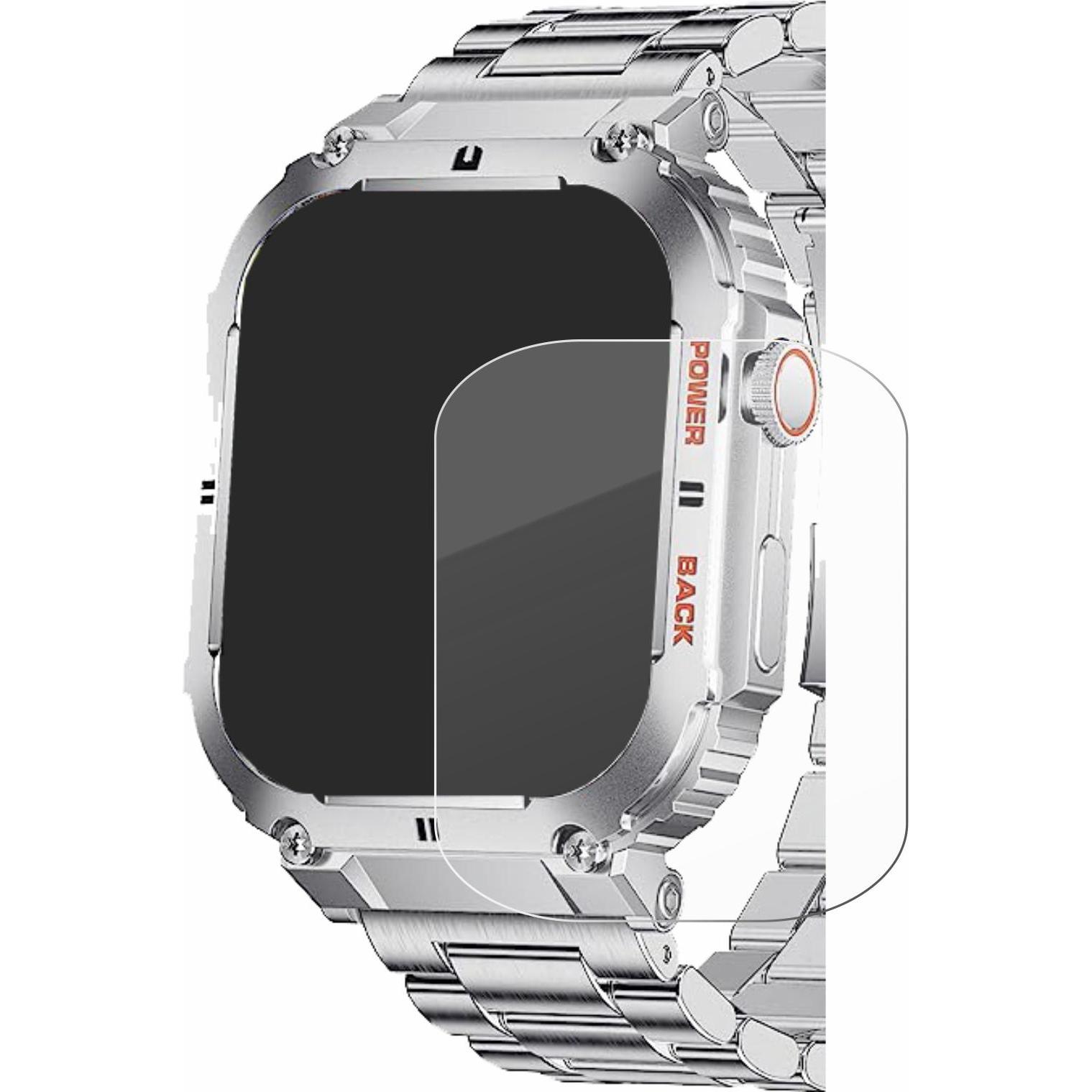 Thumbnail - upscreen Scratch Shield Panzerglasfolie, Smartwatch Schutzfolie, Transparent