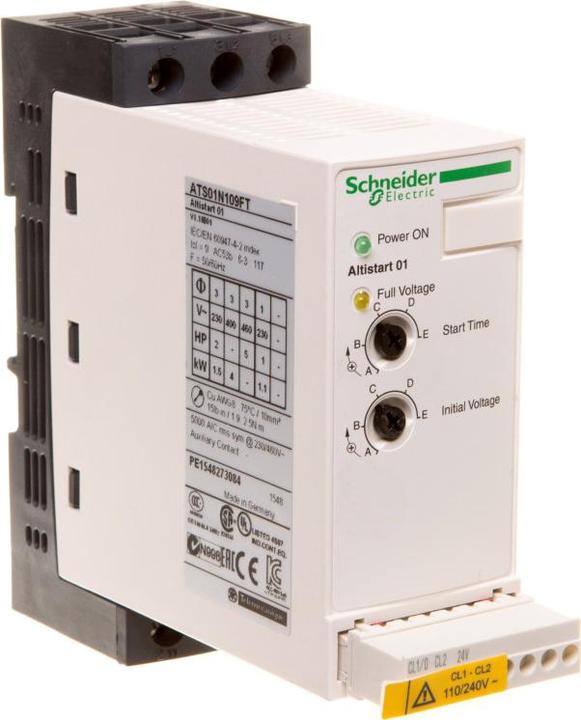 Produktbild Schneider Electric Sanftstarter Altistart 9A 1,1kW