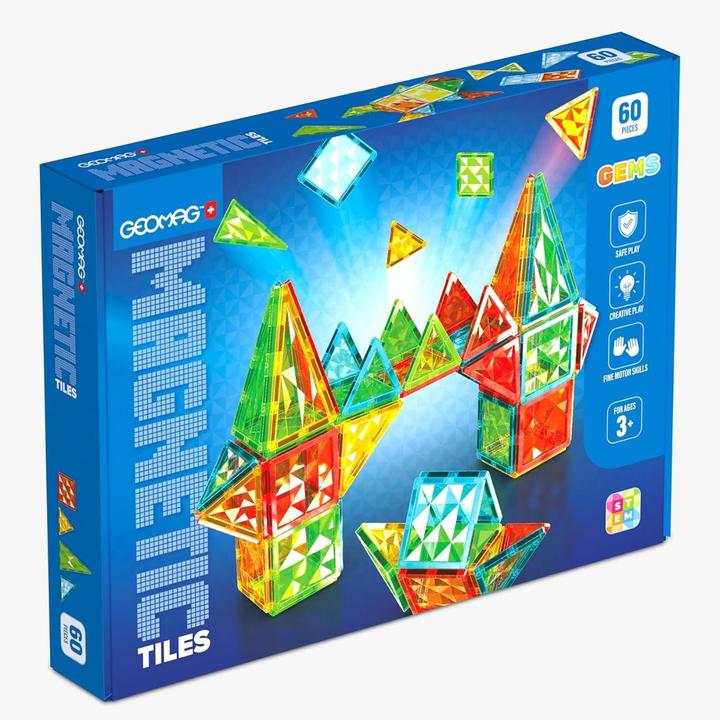 Image du produit Geomag Tiles magnétiques Gems