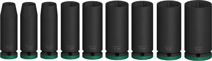 Actual product image Bosch Professional Zubehör PRO Impact (17 mm, 21 mm, 13 mm, 22 mm, 24 mm, 19 mm, 11 mm, 27 mm, 10 mm)