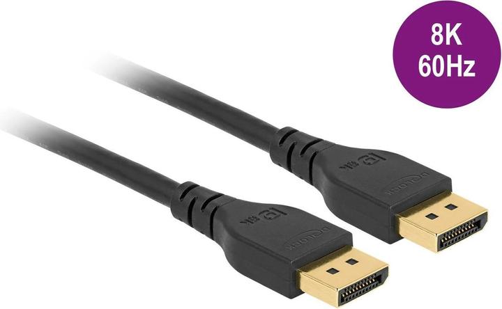 Image du produit Delock DisplayPort — DisplayPort (1.10 m, DisplayPort, 1.4)