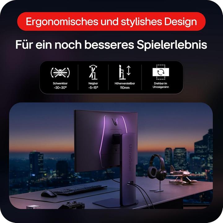 Produktbild LG UltraGear 27G850A (3840 x 2160 Pixel, 27")