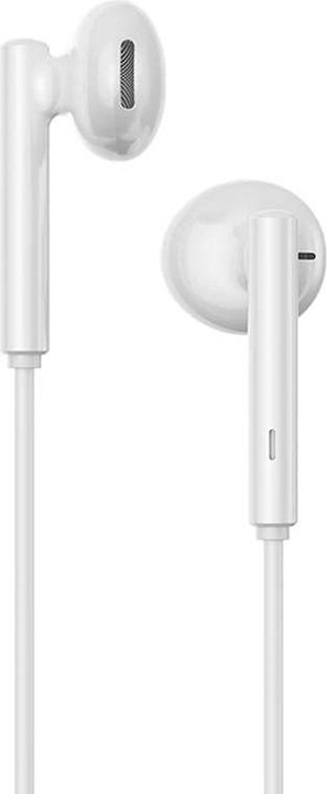 Actual product image Joyroom JR-EC05 TYPE-C Series Half In-Ear Wired Earphones-White (Cable)