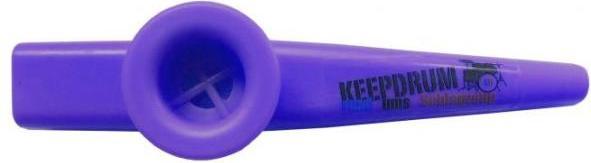 Actual product image keepdrum Kazoo Purple Plastic Music Toy