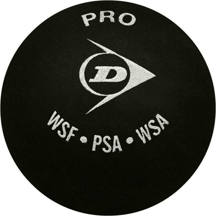 Actual product image Dunlop SquashBalls Pro 3-pack Elasticated hydrocarbon polymer
