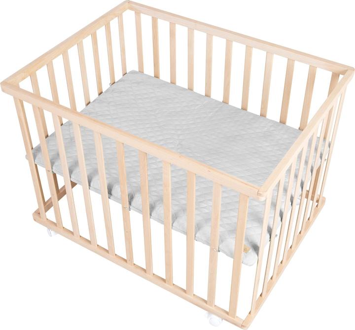 Produktbild Roba Laufgitter 100x75 Style grau (73 cm, 98.50 cm)