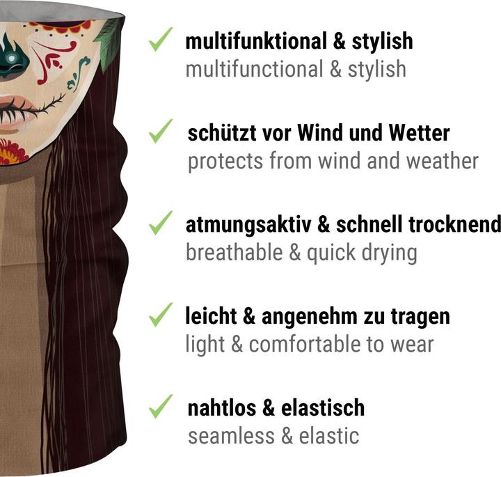 Actual product image Maskworld Schlauchschal Catrina