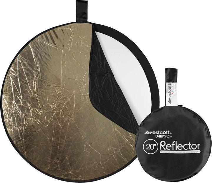 Actual product image Westcott 20 5-in-1 Sunlight Reflector kit (50.8 cm) Active (Folding reflector, 50.80 cm)