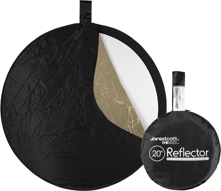 Actual product image Westcott 20 5-in-1 Sunlight Reflector kit (50.8 cm) Active (Folding reflector, 50.80 cm)