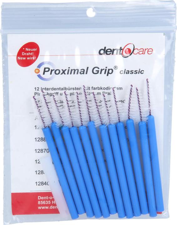 Image du produit Dent-O-Care Brosse interdentaire Proximal-Grip bleu conique, 12 pces Brosse interdentaire (12 x)