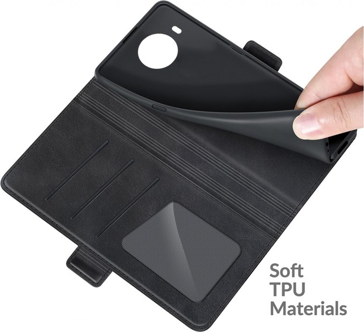 Productafbeelding Screenguard Nokia X20 CardLounge Lederen Hoesje (Nokia X20)