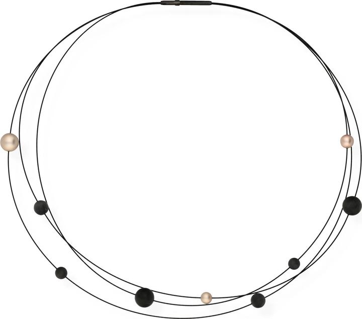 PVD oro rosa, PVD nero
