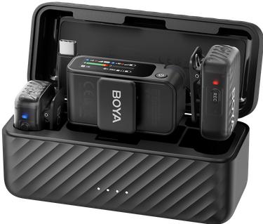 Immagine prodotto Boya BOYAMIC 2-01 Professional-grade microphone includes 2 lavalier mic