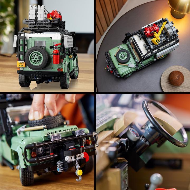 Image du produit LEGO Icons Klassischer Land Rover Defender 90 10317 (10317, LEGO Icons, LEGO difficiles à trouver)