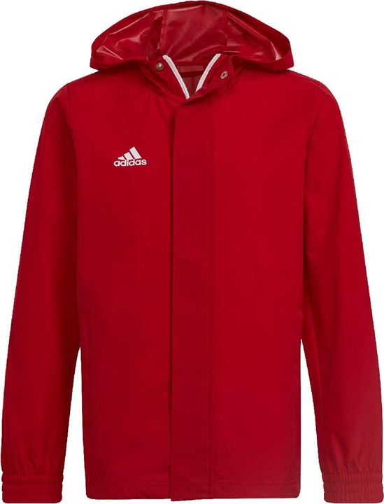 Productafbeelding adidas Kinderjas Entrada 22 All-Weather rood IK4013 (116cm) (116)