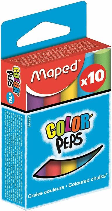 Image du produit Maped Craie pour tableau noir (10x)