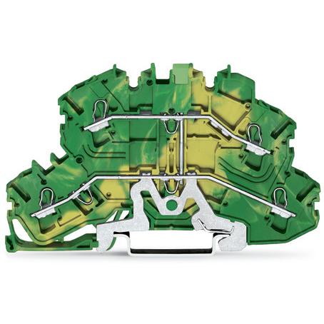 50x Wago Doppelstockklemme, Elektronikzubehör + Gehäuse, Grün