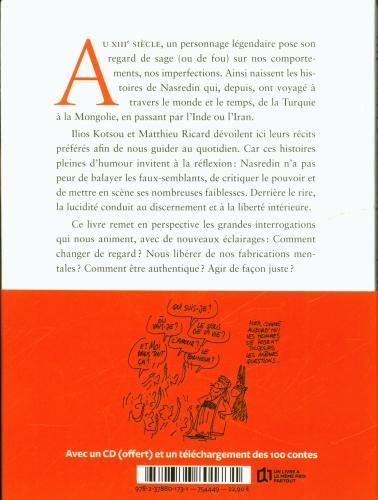 Actual product image Les folles histoires du sage Nasredin + 1 CD audio (Ricard Matthieu, Kotsou Ilios, French)