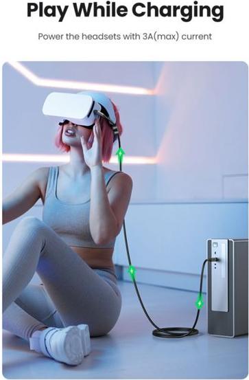 Produktbild Ugreen USB C – USB C (5 m, USB 3.2 Gen 1, 60 W)