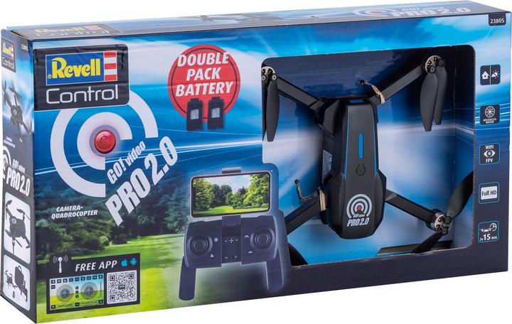 Actual product image Revell RC Camera Quadrocopter Go! Video Pro 2.0