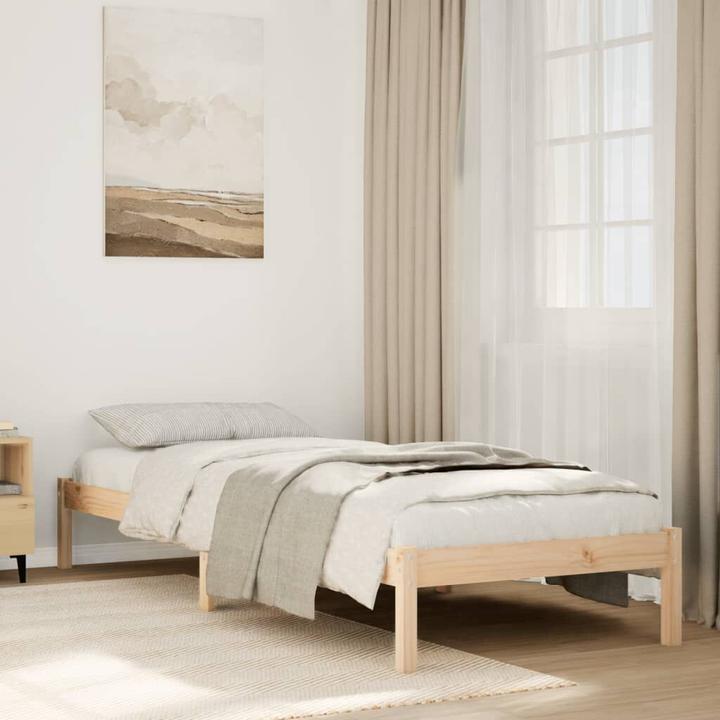 Actual product image vidaXL Bett Extra Lang ohne Matratze 90x220 (90 x 220 cm)