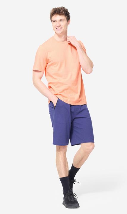 Produktbild Domyos T-Shirt Herren Regular Baumwolle - orange (M)