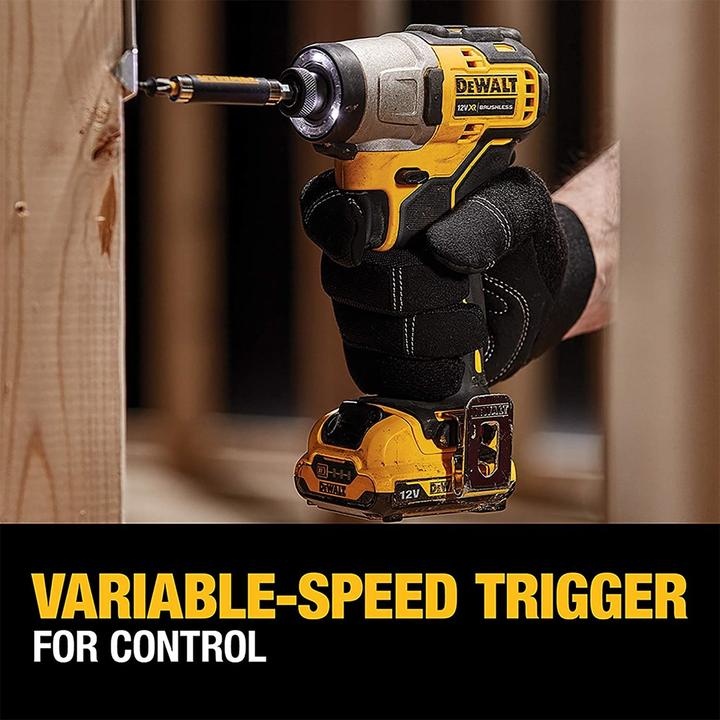 Produktbild DeWalt 12V AkkuSchlagschrauber (1/4) DCF801D2 (Akkubetrieb)