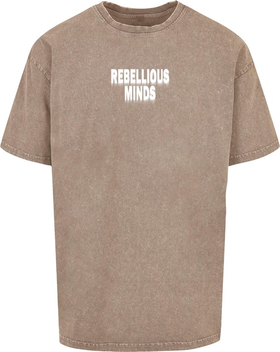 Produktbild Merchcode Rebellious Minds Acid Washed Oversize Tee - 116563 (L)