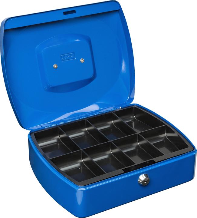Productafbeelding Idena Geldkistje 10" 255x200x90mm, blauw