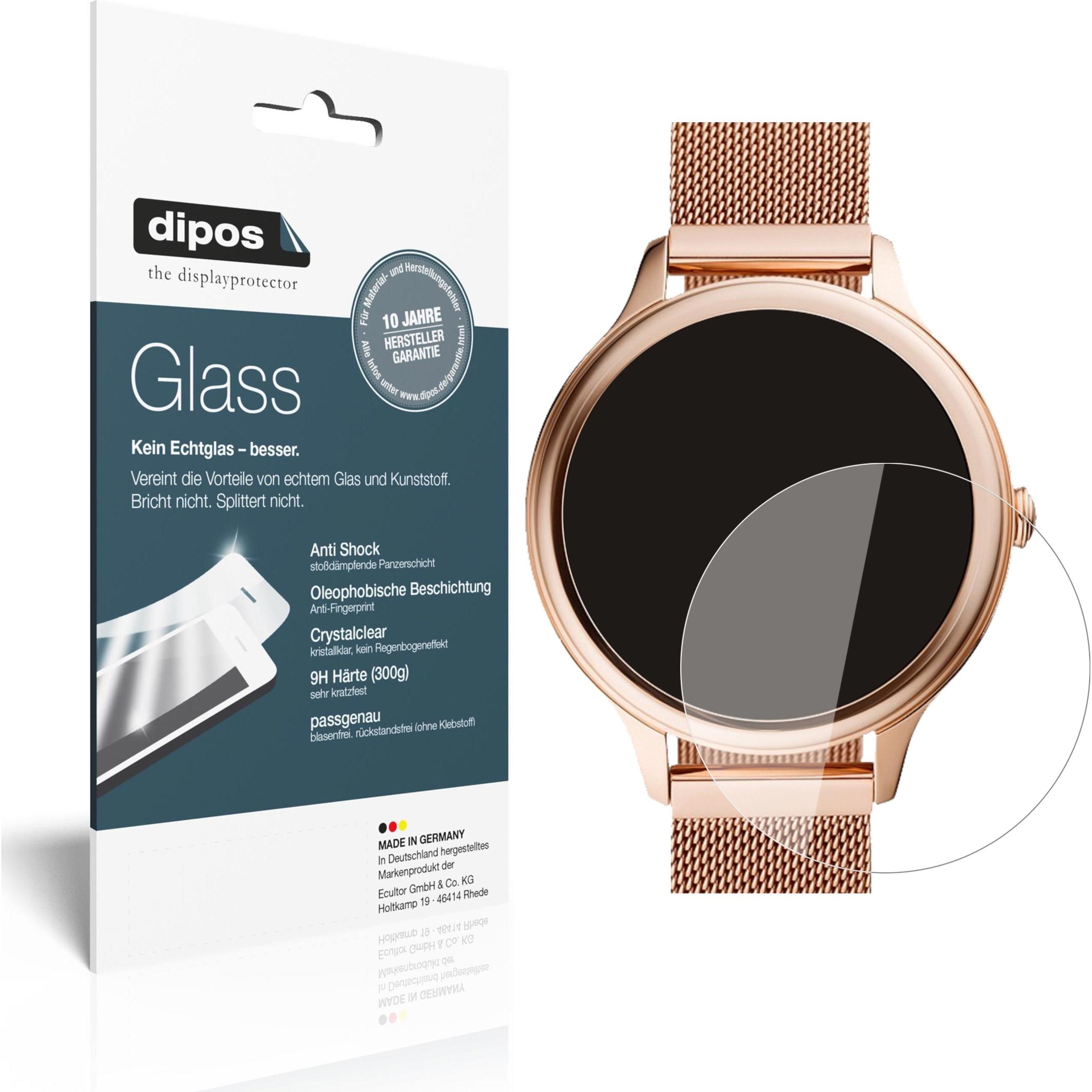 Dipos Displayschutz Anti-Shock, Smartwatch Schutzfolie, Transparent