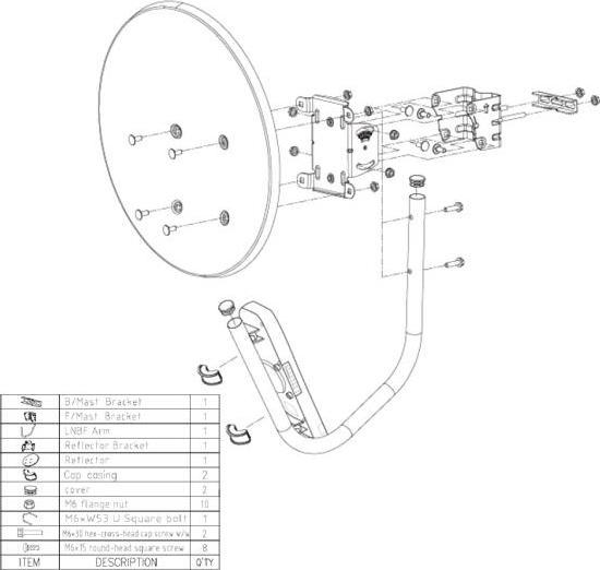 Produktbild Alfa Network DISH-N - Dish N - Outdoor Dish passend für ALFA N-Serie and UBNT (WLAN)