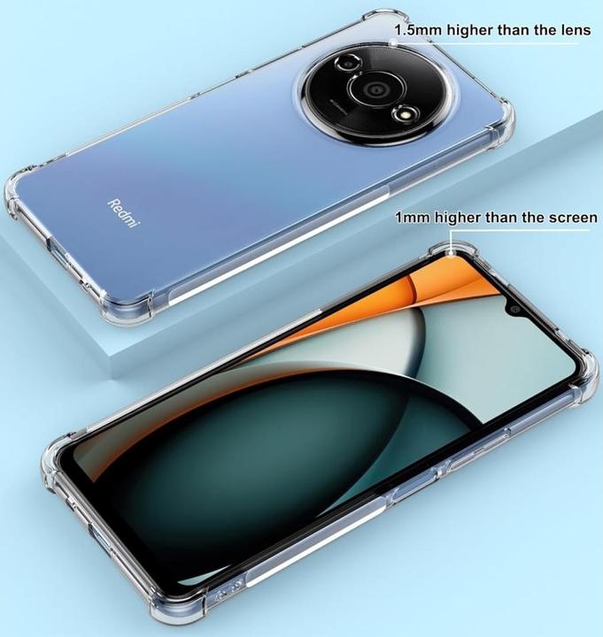 Produktbild Screenguard Crystal Soft Airbag Bumper (Xiaomi Redmi A3)