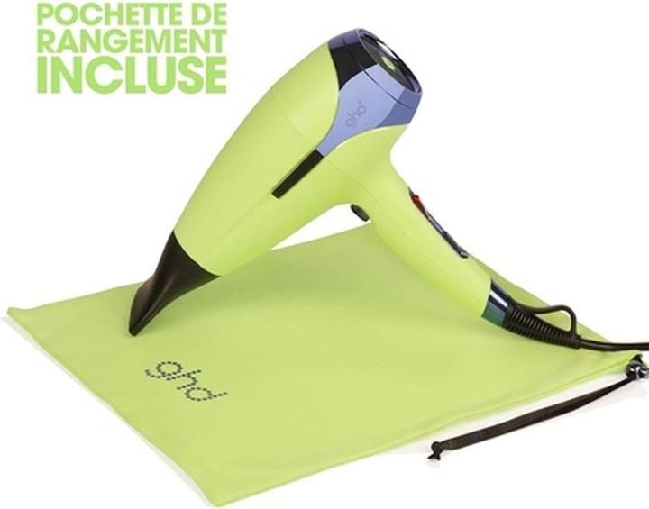 Cyber Lime mit blauen Akzenten
