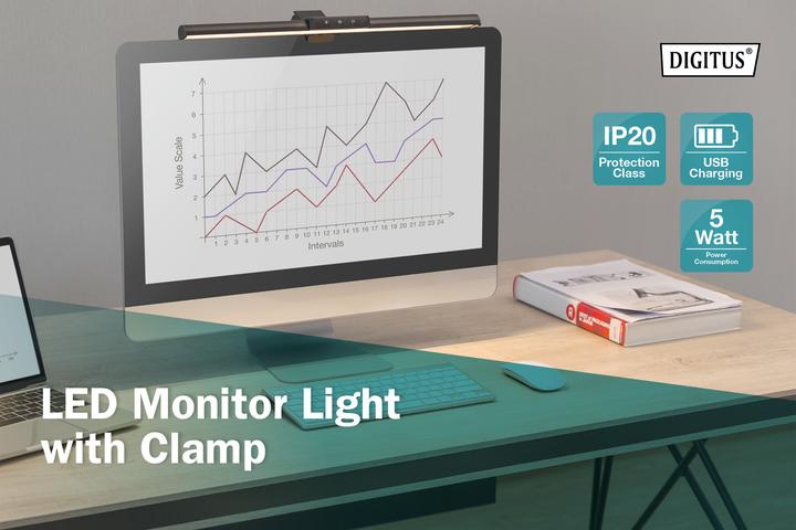 Produktbild Digitus LED Monitor-Leuchte