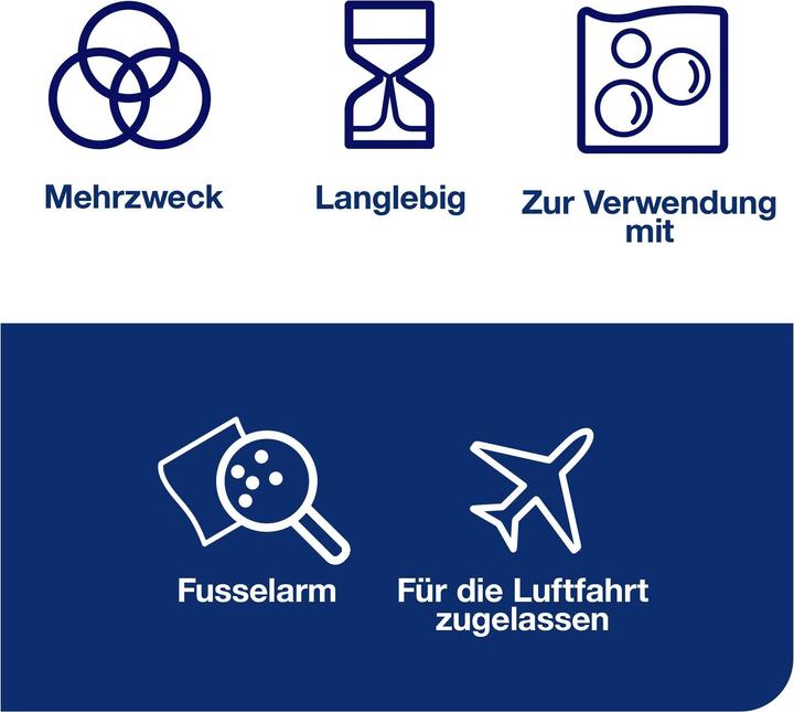 Image du produit Tork Chiffons de nettoyage longue durée Blanc W1/2/3 90537 (1 x)