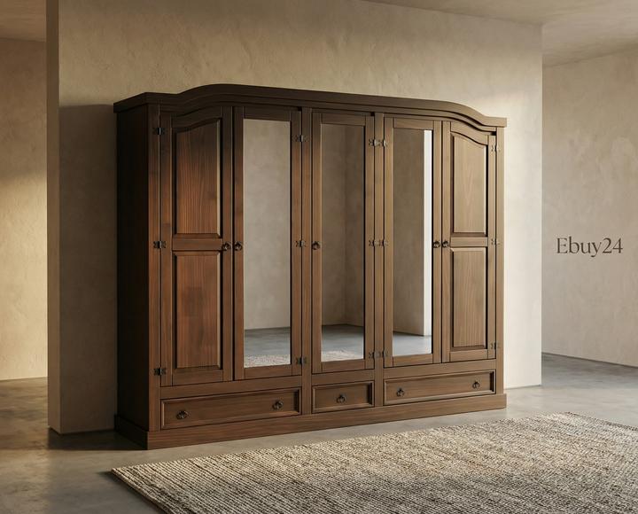 Produktbild Ebuy24 Kleiderschrank New Mexico (243 x 57 x 193 cm)