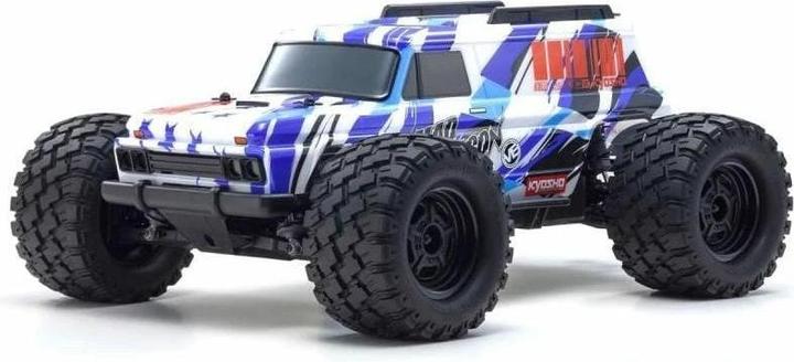 Immagine prodotto Kyosho Monster Truck Mad Wagon VE 3S, 4WD, Blu, 1:10, ARTR (RTR pronto all'uso)