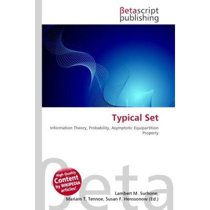 Typical Set, Fachbücher von Lambert M. Surhone, Miriam T. Timpledon, Susan F. Marseken