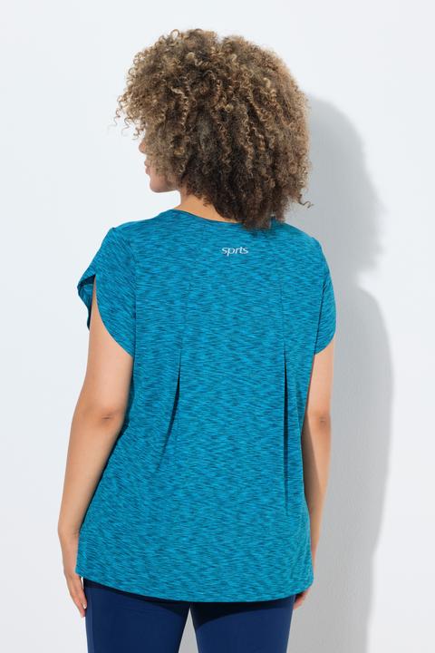 Actual product image Ulla Popken Quick Dry Heathered Tee (54)