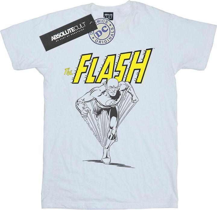 Actual product image Mens The Flash Mono Action Pose T-Shirt (4XL)